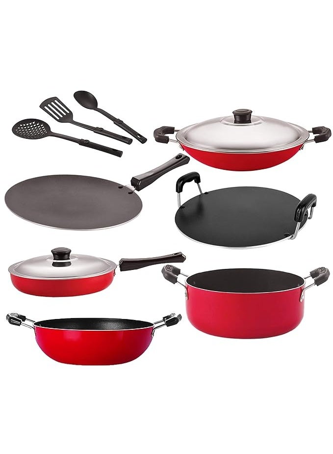 Nirlon Non Stick Aluminium kitchenware Item cookware Set - Image 1
