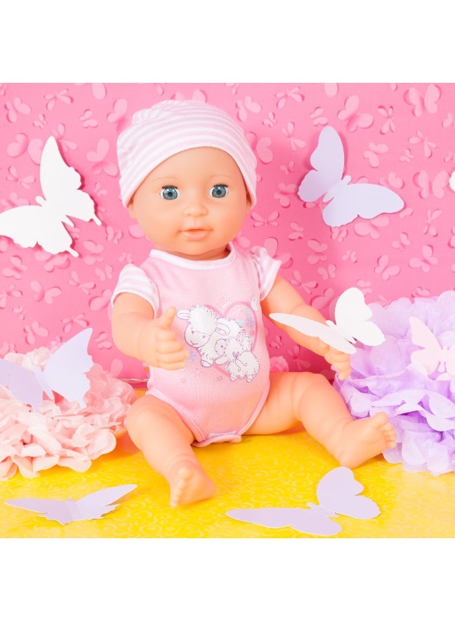 Bayer Design 94071AA Piccolina New Born Baby Doll, Soft Pink, 40 cm - Image 4
