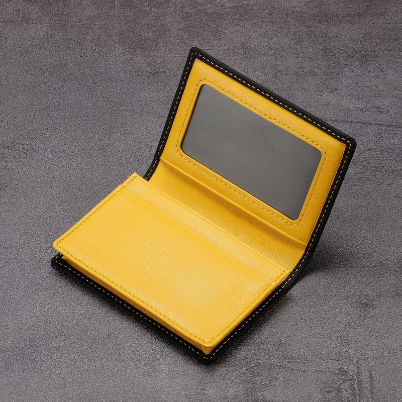 HISCOW Leather Business Card Case Holder for Men & Women, Italian Calfskin - Image 5