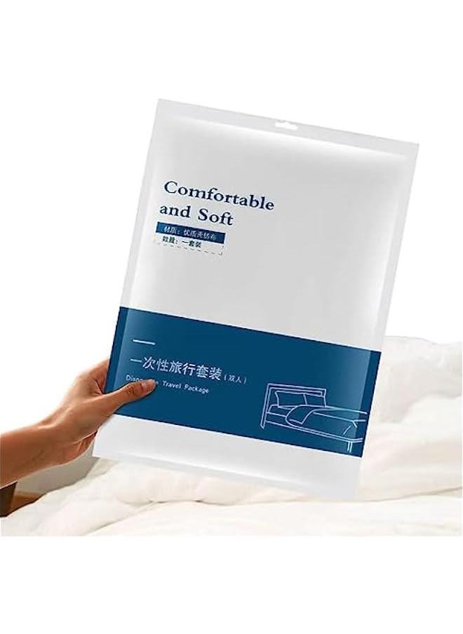 HOOKOR Travel Essential: 3-Piece Bedding Set for Hotels & On-the-Go Comfort  - Image 1