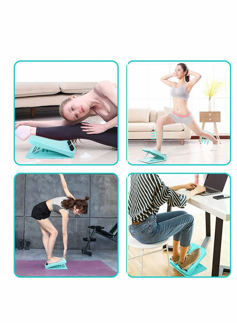 Y&D Slant Board, Calf Stretcher Ankle and Foot Incline Board for Stretching Tight Calves or Plantar Fasciitis Adjustable 4 Level (330 lb Capacity), Strength Training Equipment Leg Machines  - Image 2