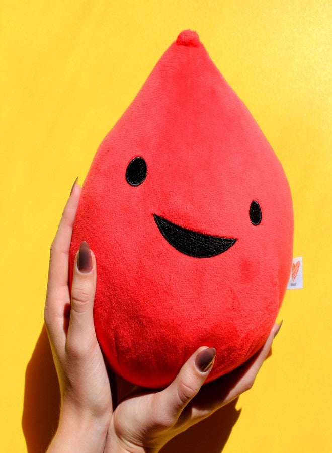 I Heart Guts Blood Plush - All You Bleed is Blood Plush Organs for Donors, Transfusion Recipients, Phlebotomist, Donation Bank - Image 2