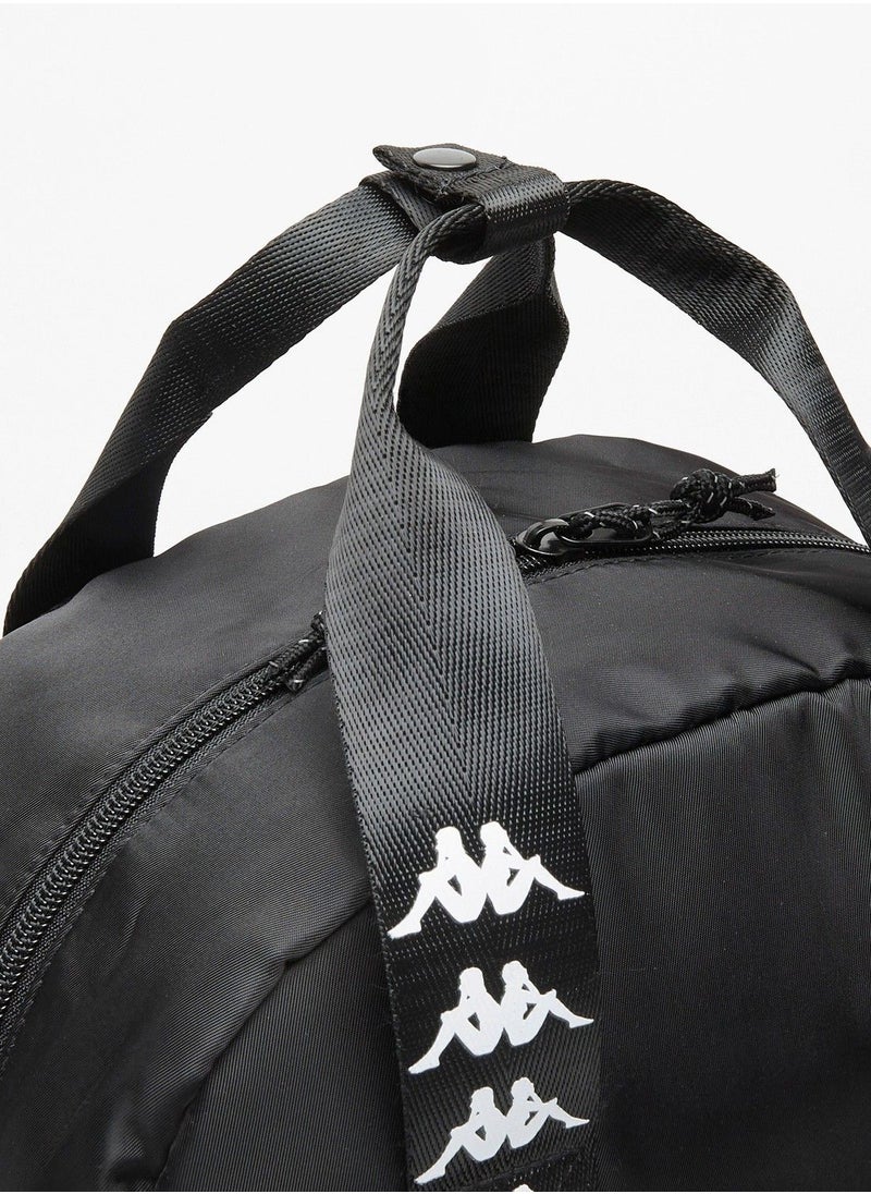 Kappa Logo Print Backpack with Pencil Case  - Image 4