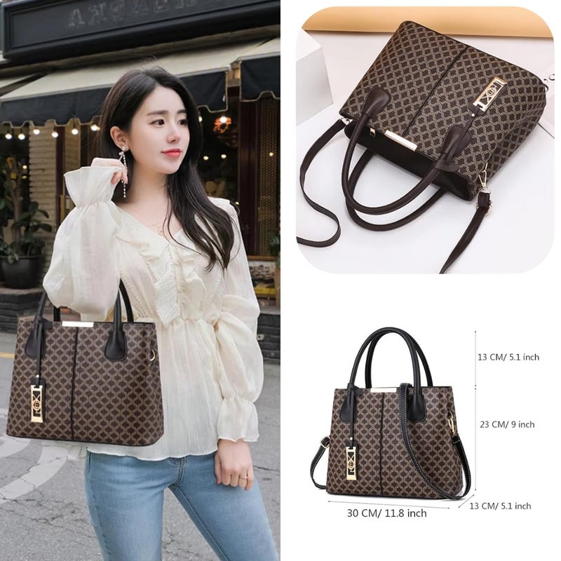 FLYMANN Store Women Handbag with Top Handle | Crossbody Satchel sling bag with adjustable Strap | Retro design ladies bag for daily use - Image 5