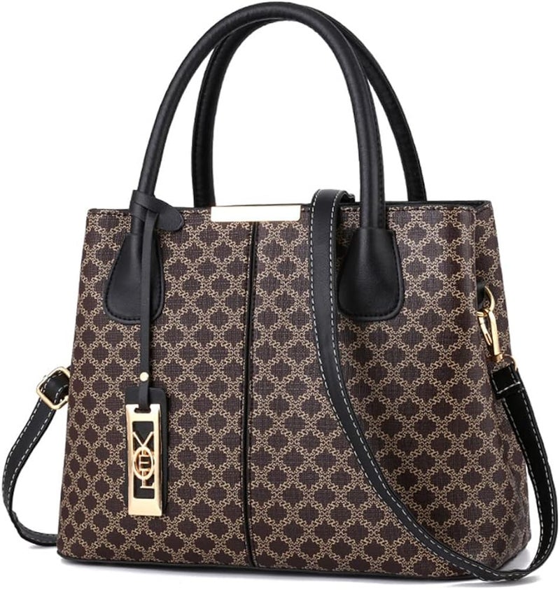 FLYMANN Store Women Handbag with Top Handle | Crossbody Satchel sling bag with adjustable Strap | Retro design ladies bag for daily use - Image 1