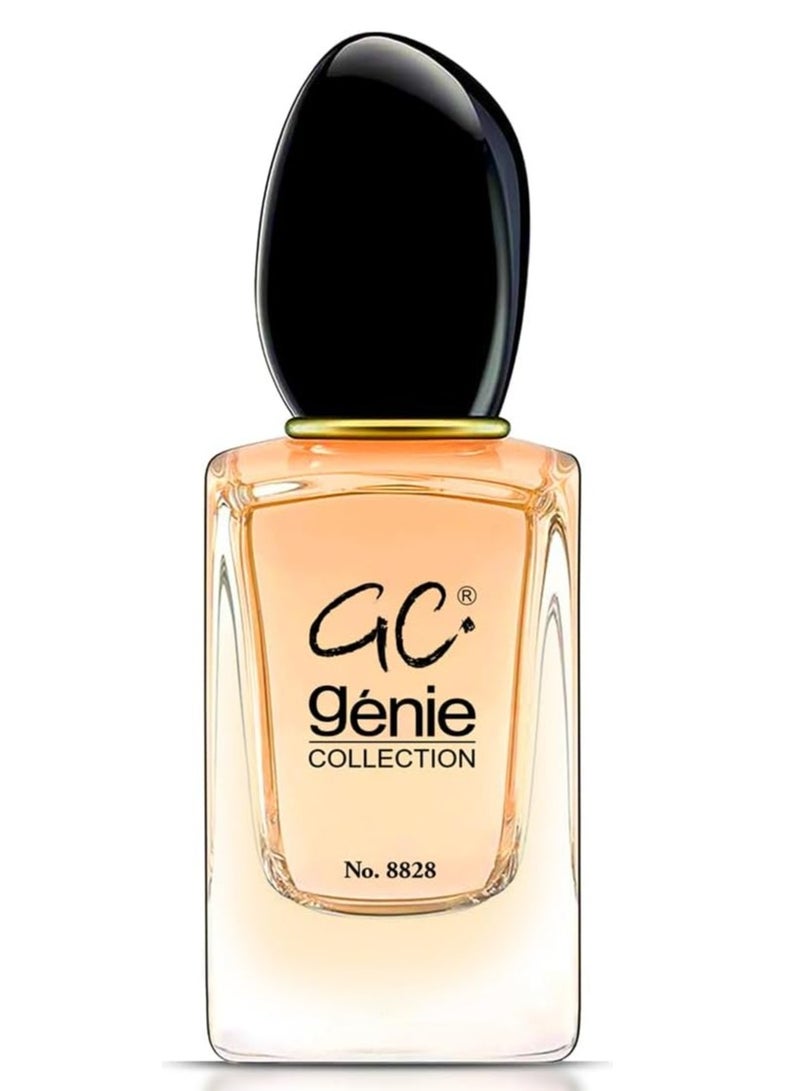 Genie Collection Perfume 8828 for Women, 25ml | Long-Lasting Musk & Floral Fragrance, Perfect Ladies Perfume Gift - Image 2