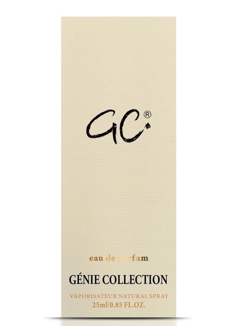 Genie Collection Perfume 8828 for Women, 25ml | Long-Lasting Musk & Floral Fragrance, Perfect Ladies Perfume Gift - Image 3