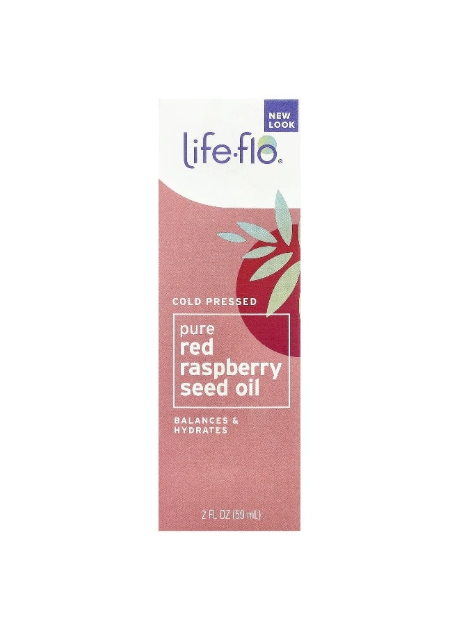 Life-flo Life-flo, Pure Red Raspberry Seed Oil, 2 fl oz (59 ml)  - Image 2