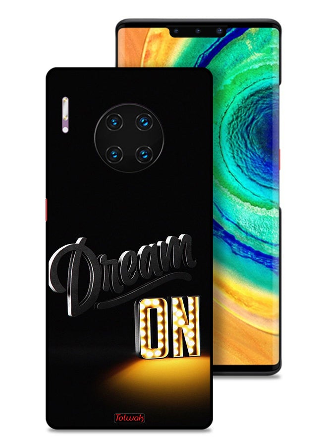 Tolwak Huawei Mate 30 Pro 5G Protective Case Cover Dream On - Image 1