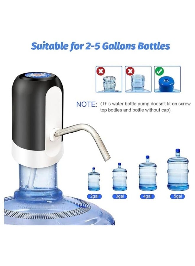 USB Charging Portable Electric Water Pump for for for 2-5 Gallon Jugs USB Charging Portable Water Dispenser for Office, Home, Camping, Kitchen and etc - Image 3