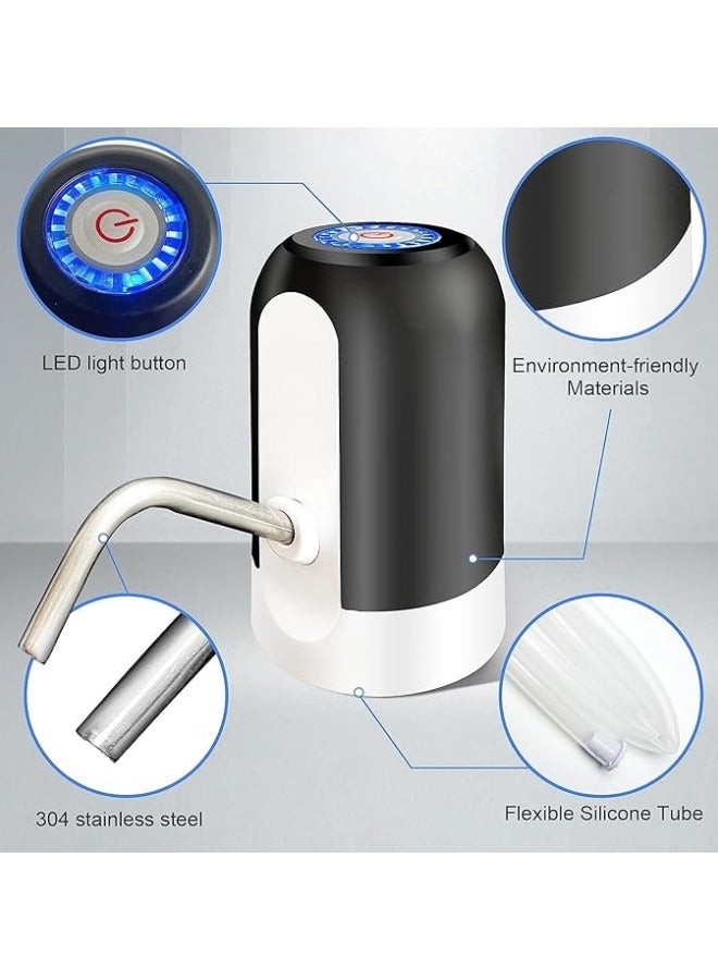 USB Charging Portable Electric Water Pump for for for 2-5 Gallon Jugs USB Charging Portable Water Dispenser for Office, Home, Camping, Kitchen and etc - Image 2