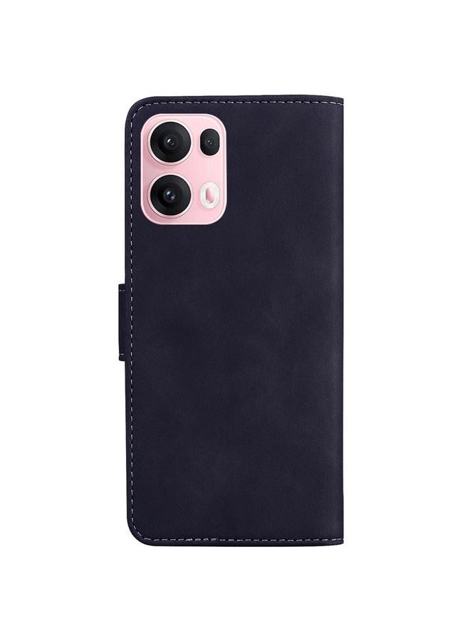 S-TOP Case For OPPO Reno13 Pro Global Skin Feel Pure Color Flip Leather Phone Case - Image 3