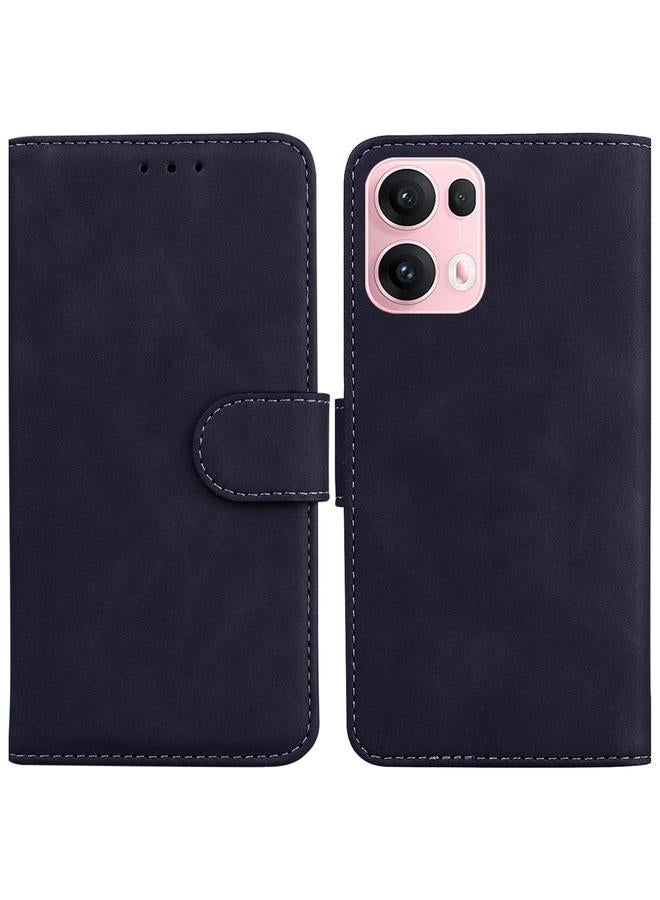 S-TOP Case For OPPO Reno13 Pro Global Skin Feel Pure Color Flip Leather Phone Case - Image 1