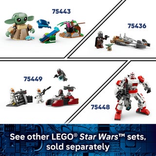 ‏Star Wars مركبة كوب فانث السريعة، مجموعة بناء لعبة للأطفال‎‏ بعمر ٧ سنوات وأكثر (٢٠٧ قطعة) 75437 - view 5