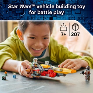 ‏Star Wars مركبة كوب فانث السريعة، مجموعة بناء لعبة للأطفال‎‏ بعمر ٧ سنوات وأكثر (٢٠٧ قطعة) 75437 - view 3