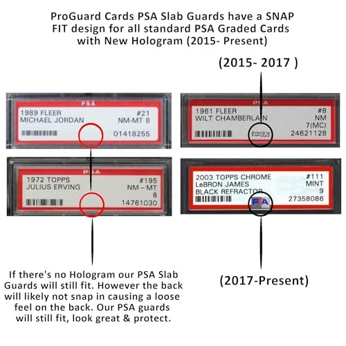 ProGuard Cards PSA Slab Guard for Standard Graded PSA Slabs 12 Colors | Exact Fit Snap Tight Protection | Shock Absorption | Matte Finish (Green) - Image 3