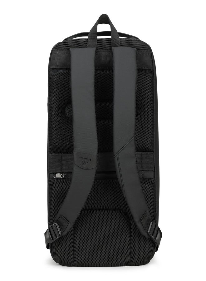 CARRIMATE Voyager Laptop Backpack | 40L Capacity | Water Resistant | USB Charging Port | RFID Protection | 49cm Height | Black - Image 5