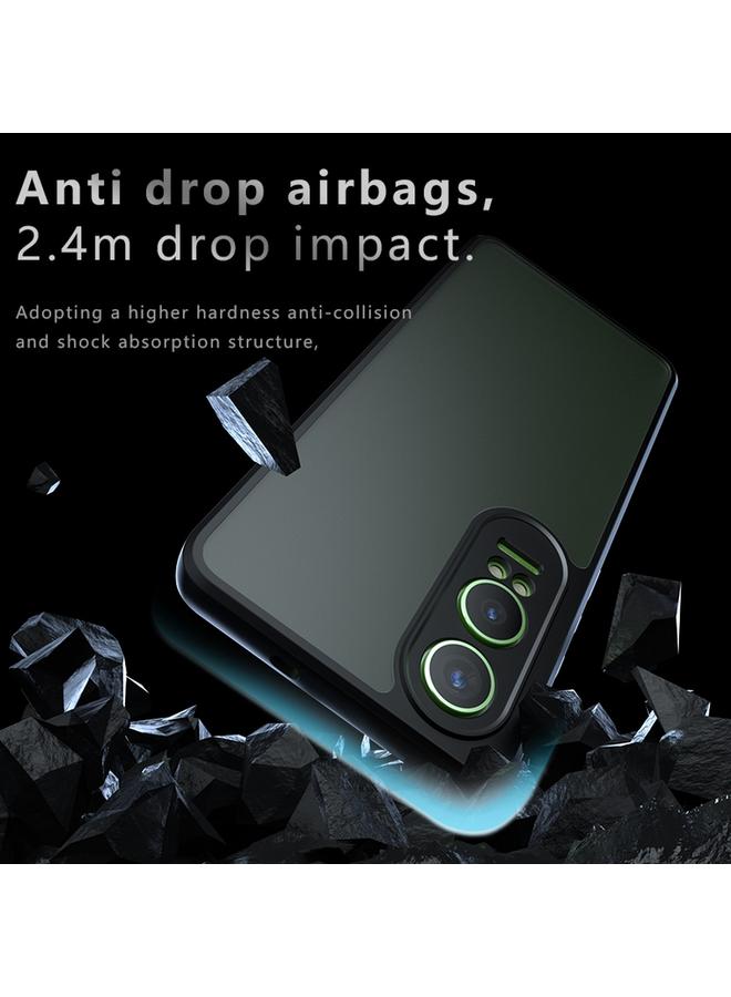 اس-توب جراب لهاتف OnePlus Nord CE4 Lite Armor Precise Hole PC Hybrid TPU - Image 4