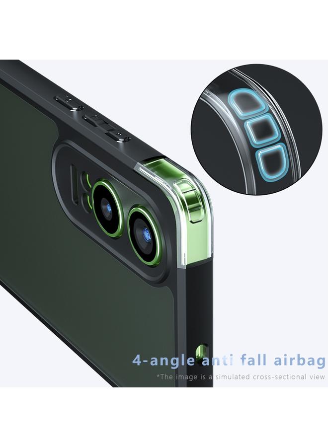 اس-توب جراب لهاتف OnePlus Nord CE4 Lite Armor Precise Hole PC Hybrid TPU - Image 5