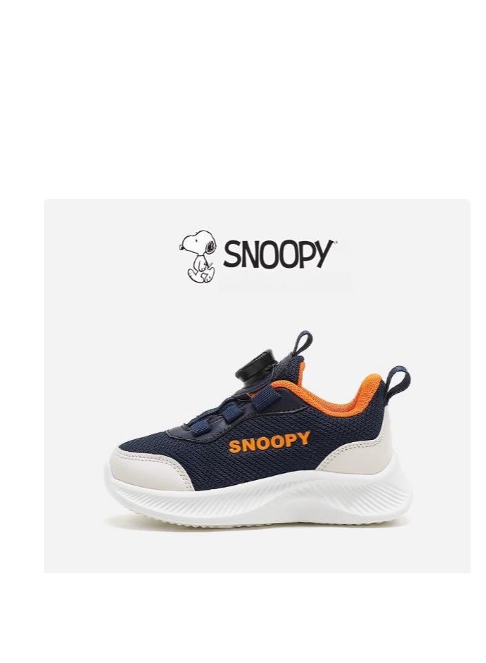 Snoopy Children's Mesh Breathable Student Running Shoes - Image 1