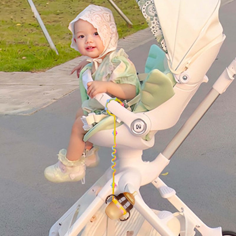 RTMOK Toy Straps for Baby,Silicone Setpacifier Clip,Applies to Car Seat Toy,Teether Toy,High Chair,Stroller Accessories,Baby Toy Clips,Cribs,Rocking Chairï»¿ - Image 3
