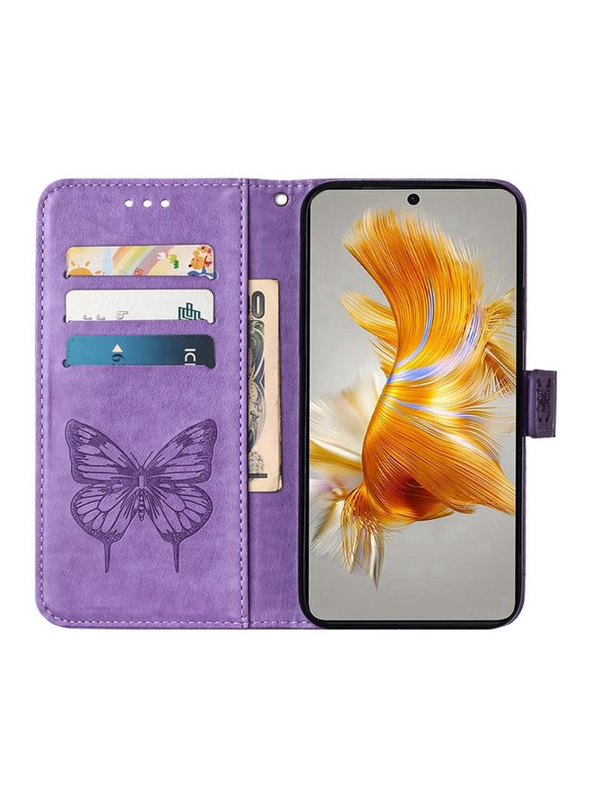 اس-توب جراب لهاتف Infinix Zero 5G 2023 / T781 جراب هاتف جلدي منقوش بنقشة الفراشة - Image 4