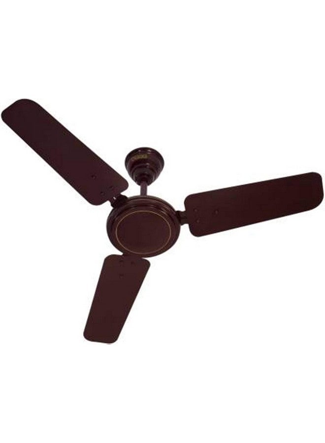 Usha 900MM Swift W/O REG BR CF 900 mm 3 Blade Ceiling Fan (Brown, Pack of 1)