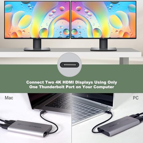 SonnetTech Thunderbolt Dual HDMI 2.1 Adapter - Image 4