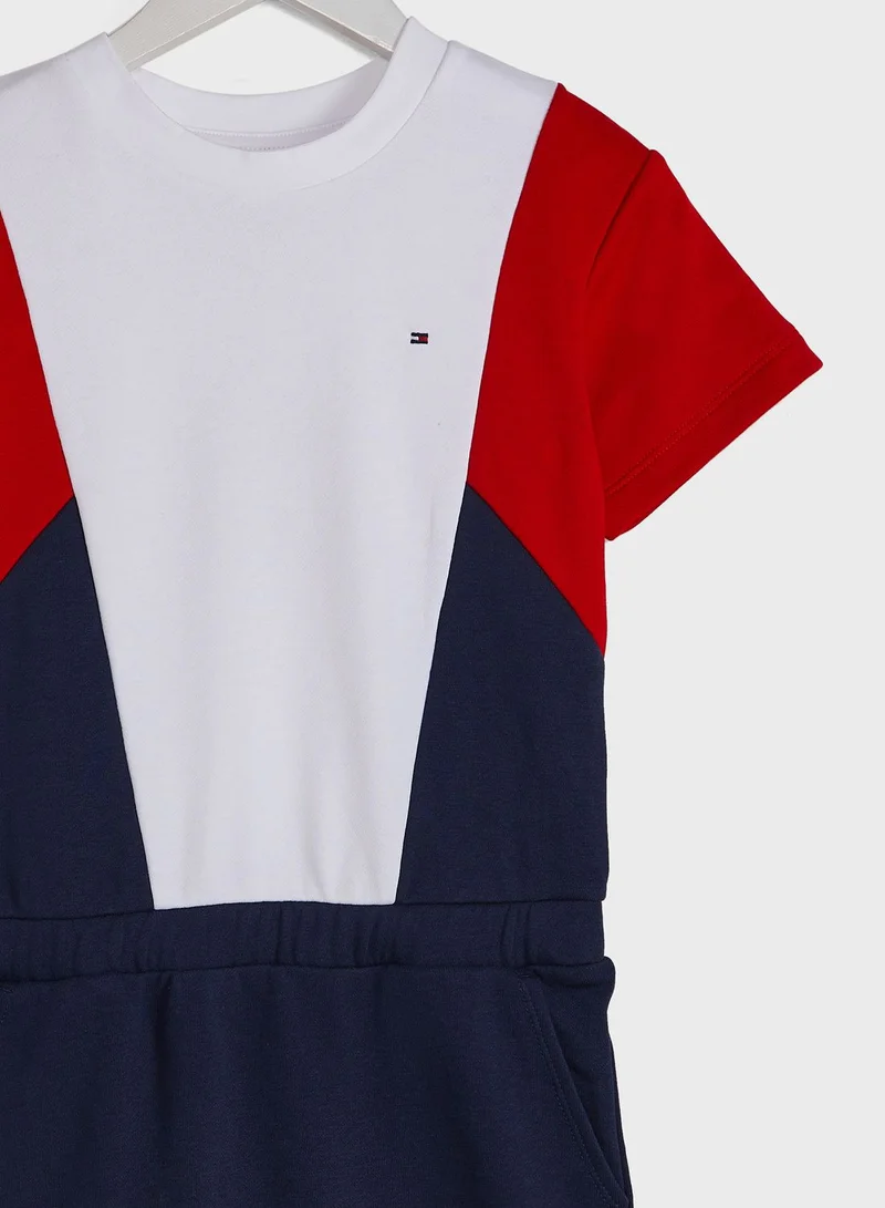 TOMMY HILFIGER Youth Colour Block Dress