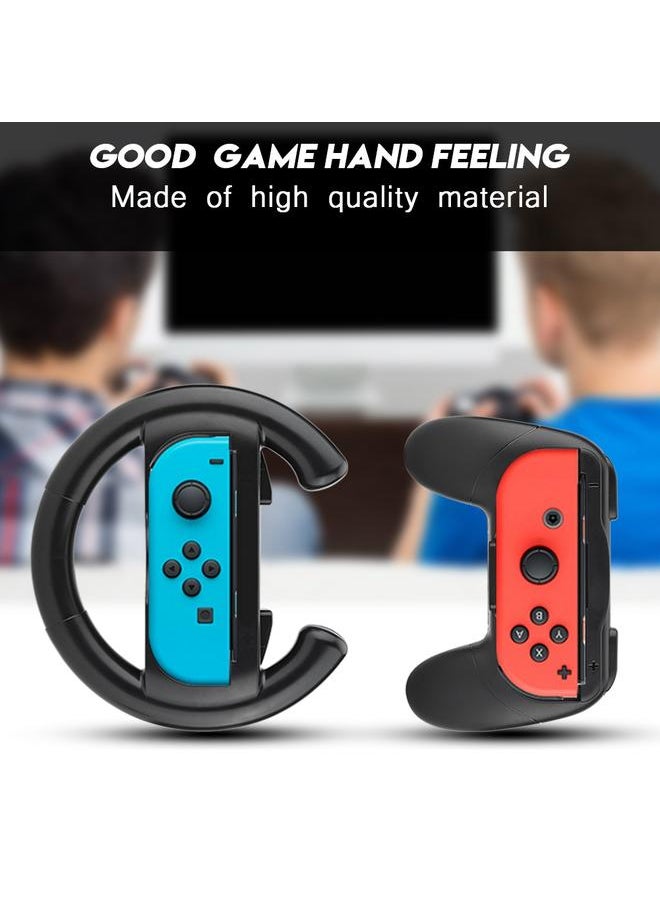 Thoraya Game Console Steering and Wheel Game Handle for Nintendo Switch Joy con  - Image 4