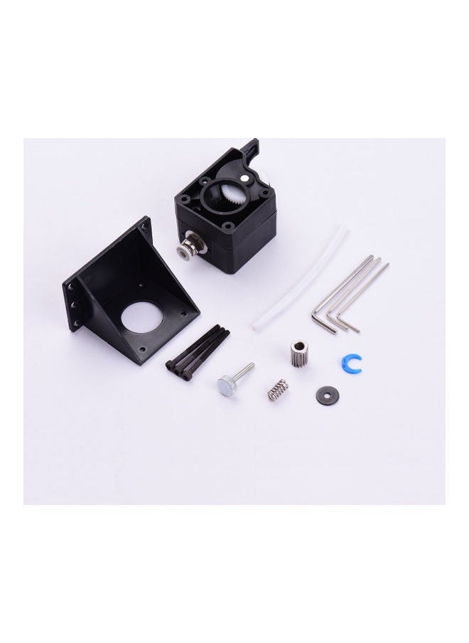 NIBEMINENT Dual Drive Motor Bracket PTFE Tube Hexagon Wrench Screws for 3D Printers Black  - Image 4