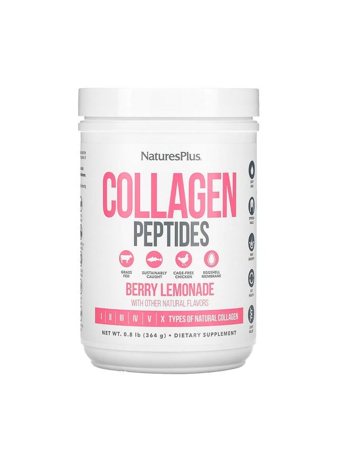 ببتيدات الكولاجين، عصير ليمون بالتوت، 0.8 رطل (364 جم)