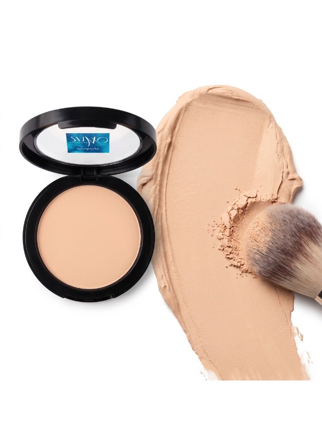 Mn MENOW Menow 4D Compact Powder with Mirror & Sponge, 16g, Shade No. 02 - Image 5