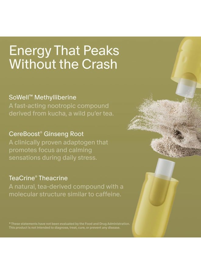 Seed AM-02 طاقة + تركيز - مكمل غذائي نوتروبي يومي للنساء والرجال - طاقة سريعة المفعول ومستدامة لمدة تصل إلى 6 ساعات - خالي من الكافيين نباتي وثابت على الرف - 30 كبسولة (إمداد لمدة 30 يومًا) - Image 5