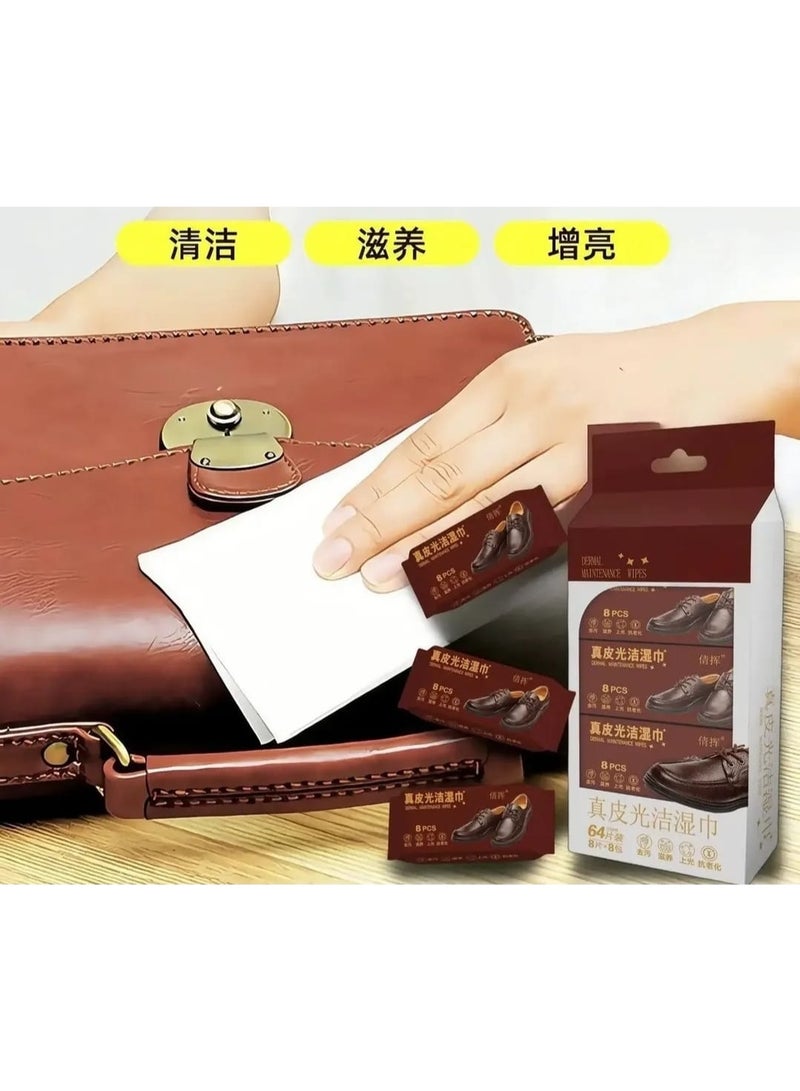 Wet wipes for cleaning leather shoes - Image 3