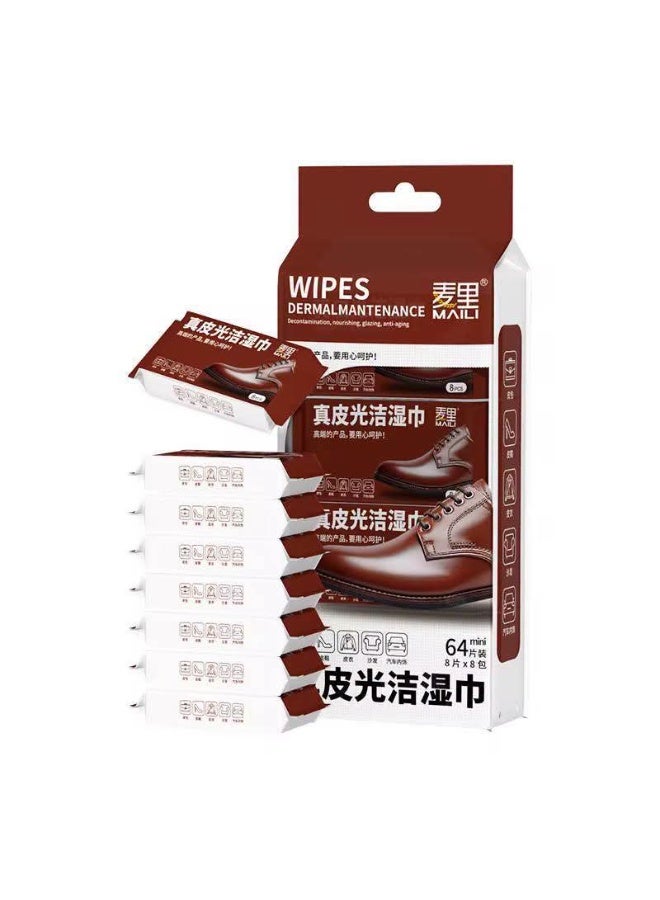 Wet wipes for cleaning leather shoes - Image 2