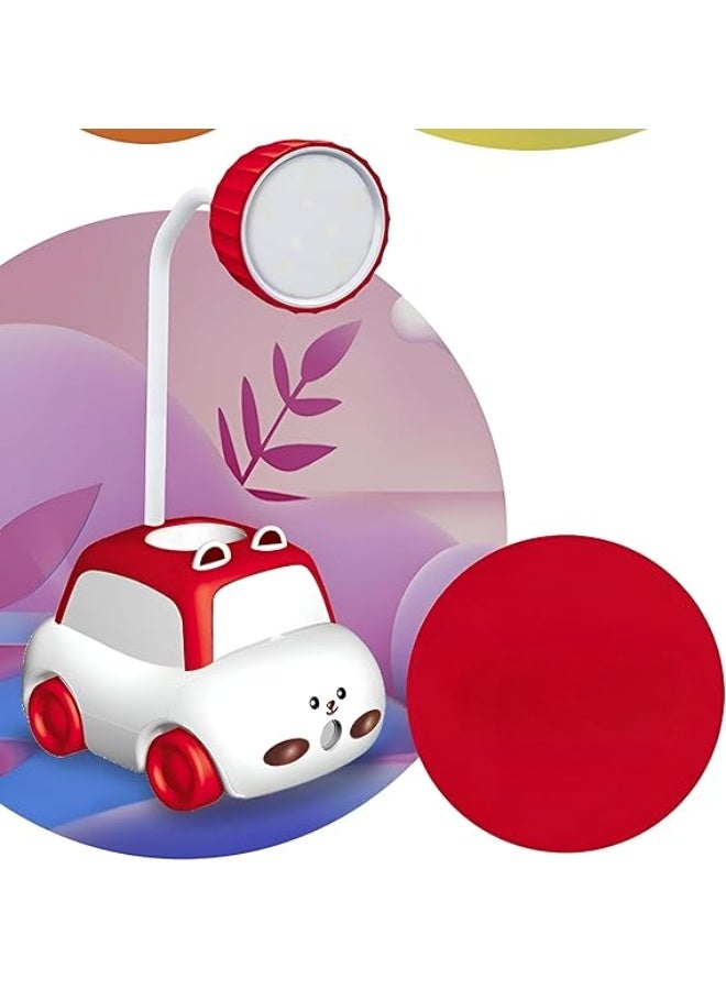 Spaceshoop LED Car Lamp Stylish and Functional Desk Light for Kids Adjustable Brightness and Color Changing Modes Perfect for Home Offices and Bedrooms - Image 1