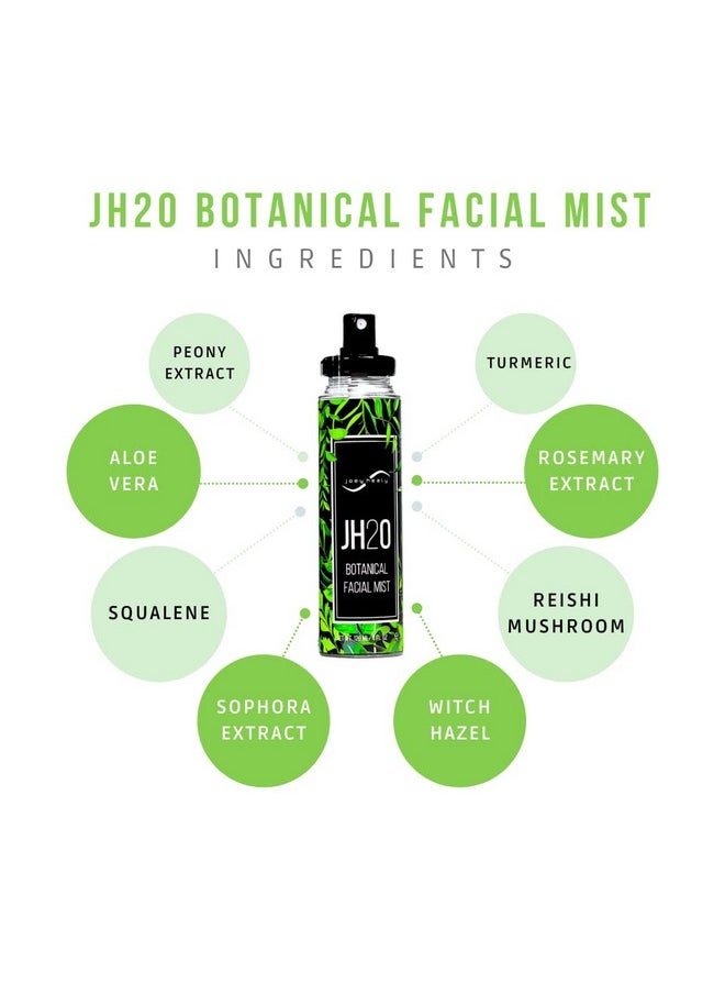 Joey Healy Jh2O Botanical Facial Mist Antiaging Facial Mist With Masterful Blend Of Cucumber Witch Hazel Aloe Vera Rosemary And Turmeric Hydrating And Parabenfree Moisturizing Skincare Toner  - Image 2