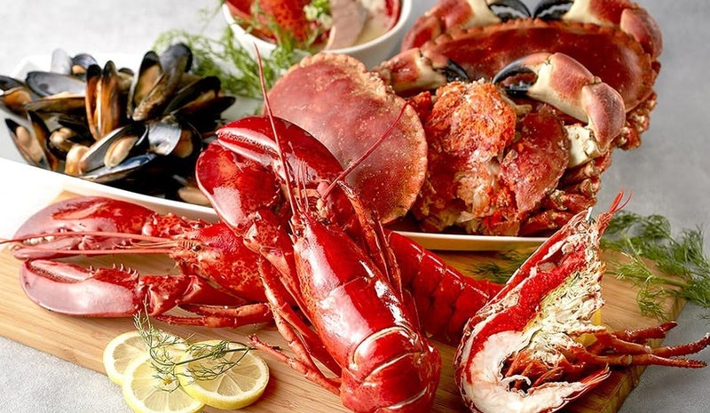 Gmark 25 Pack Disposable Plastic Lobster Bibs Crawfish Crab Feasts - Keep Clothing Clean - Great for restaurants, lobster, seafood or crawfish party GM1066 - Image 4