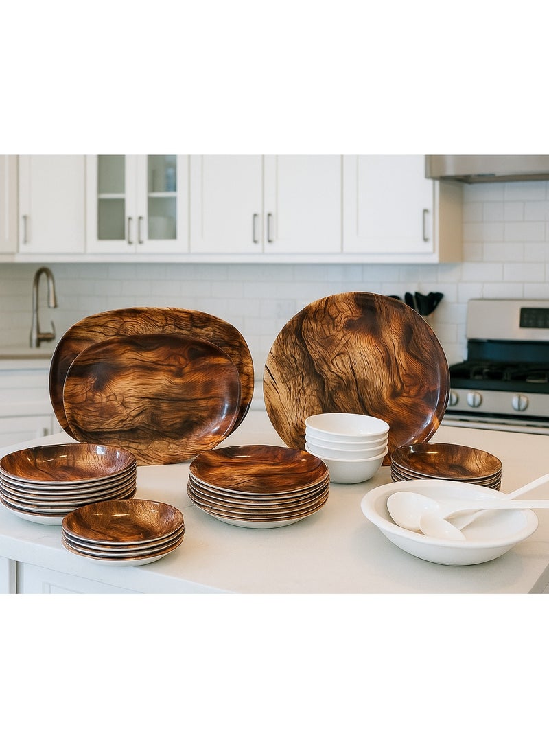 دريم طقم ميلامين 40 قطعة - Image 1