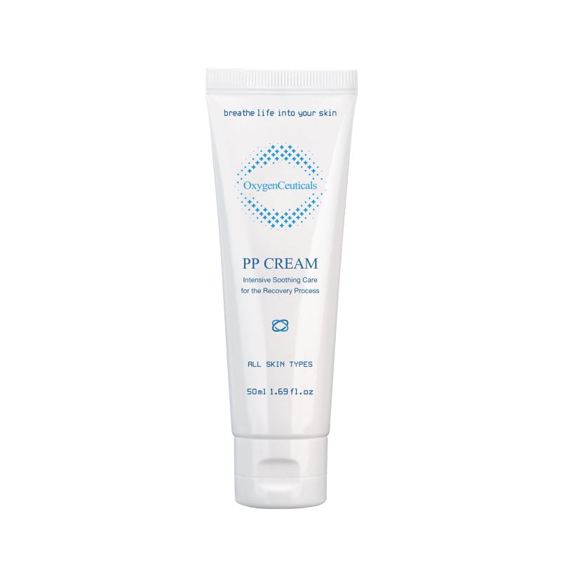 OxygenCeuticals PP Cream Recovery Cream with Palmitoyl Tripeptide5 Niacinamide Adenosine Moisturizing Skin Barrier Support for Sensitive Skin 169 floz 50ml