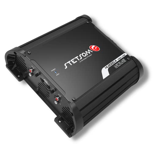 Stetsom HL 2000.4 2 Ohms Multichannel Car Audio Amplifier HL2000.4 2K Watts RMS 4 Channel 2Ω Stable Full Range HD Sound Quality Car Stereo MD Crossover HPF LPF Bass Boost Front Rear Bridge Speakers - Image 1