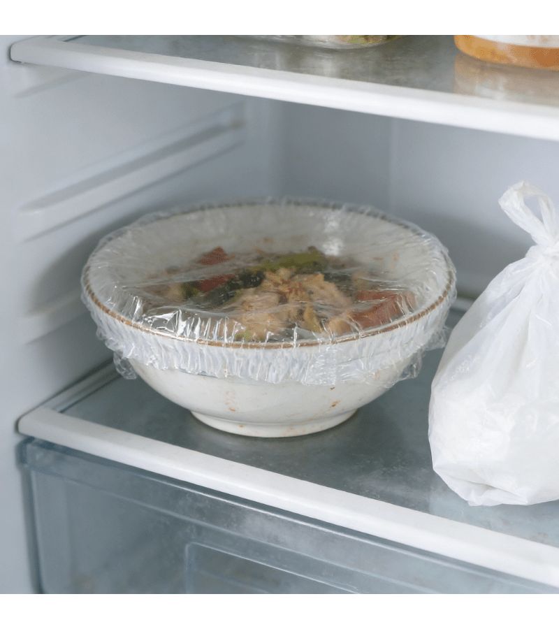 320 Pieces Stretch Cling Film Assorted Bowl Covers Fresh Food Grade Plastic Wrap - Image 5