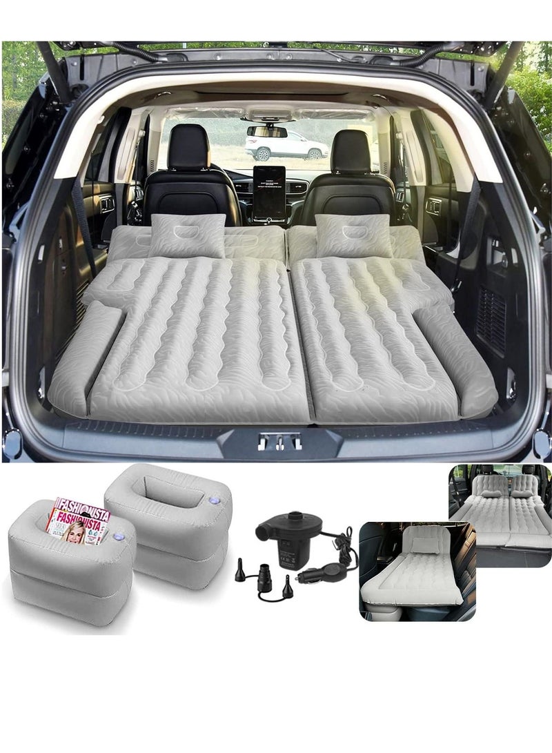 FlashHawk SUV Car Air Mattress, Grey - Image 1