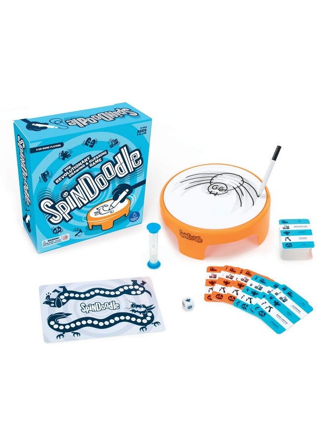 Educational Insights Spindoodle - Fun Board Games for Adults, Teens and Kids, Party Games for Family Game Night, Funny Quick Drawing Game, Guess The Sketch, Groups of 4 Ages 8+ - Image 2