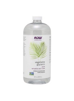 now Solutions Vegetable Glycerin 100% Pure Versatile Skin Care Softening And Moisturizing 32Ounce  - Image 1