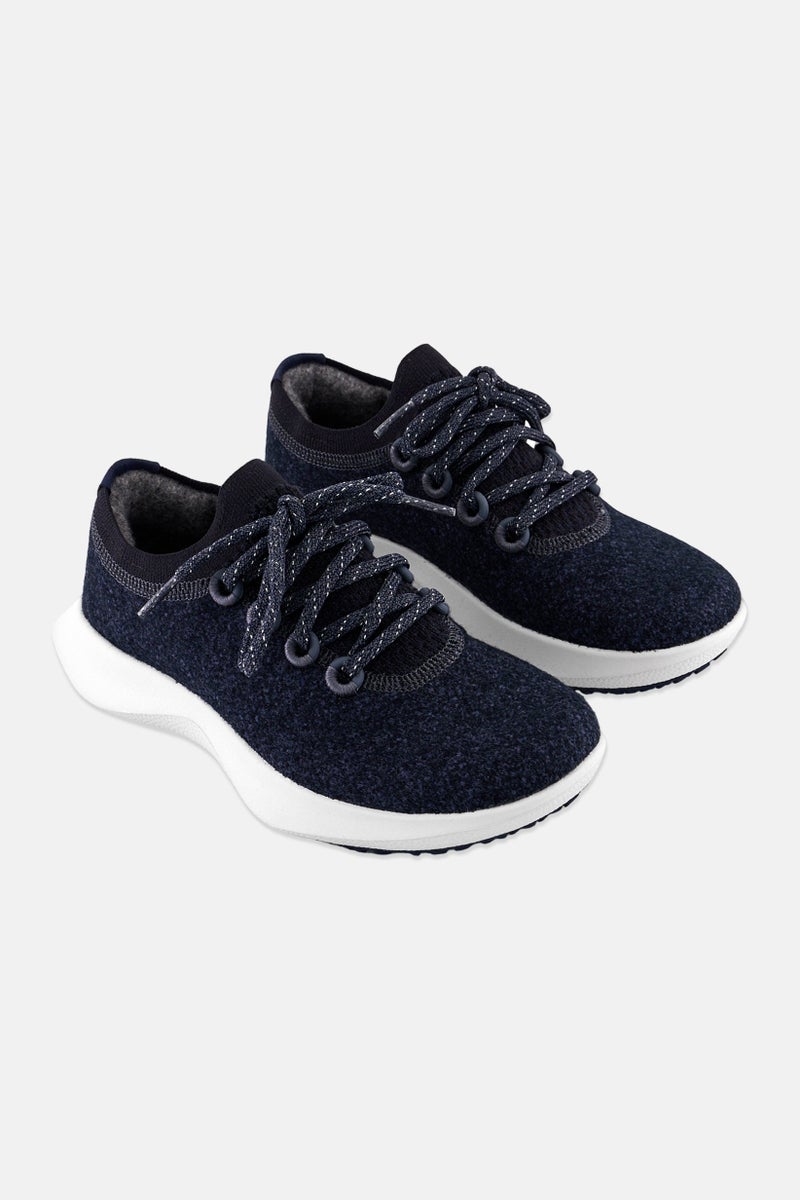 Allbirds Women Lace Up Casual Shoes, Navy - Image 1