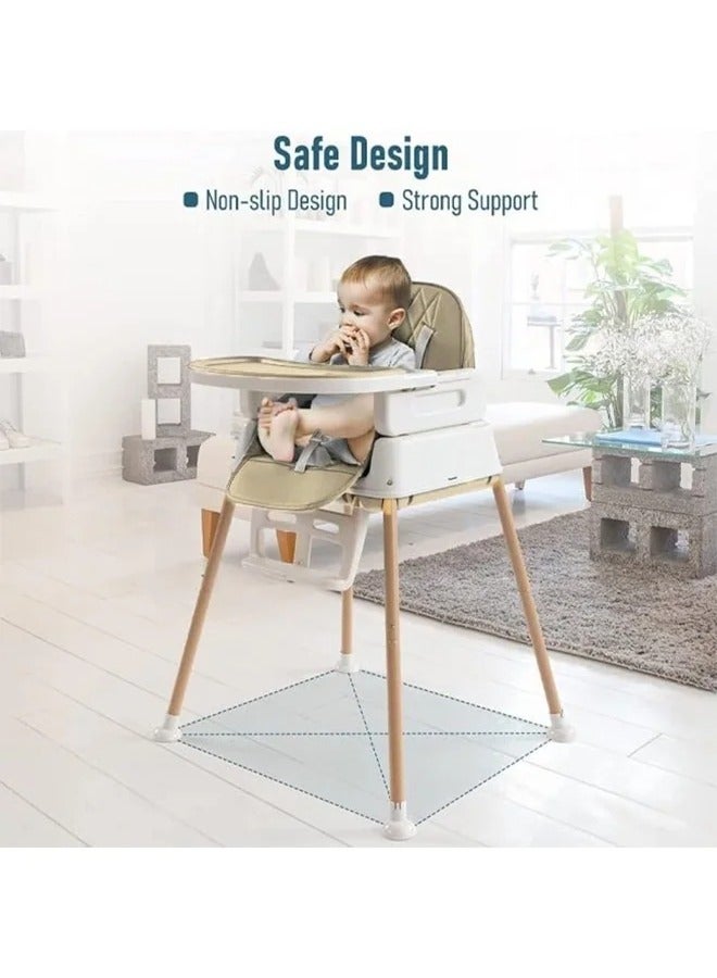 Cozara 7-In-1 Adjustable And Foldable, 5-Point Safety Belt Baby Dining Chair  - Image 5