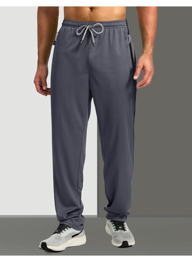 Pinkmint Store Pinkmint Men’s Spandex Comfort Fit Drawstring Track Pants with Side Pockets (PACK OF 2) L - Image 4