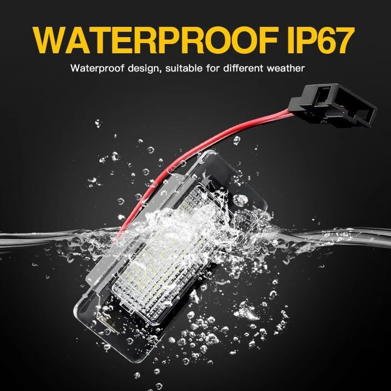 Vuzmode LED License Plate Light for Audi Models - Image 3